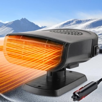 Car Heater Portable Car Heater: Portable Defrost Defogger Car Heater That Plugs into Cigarette Light...
