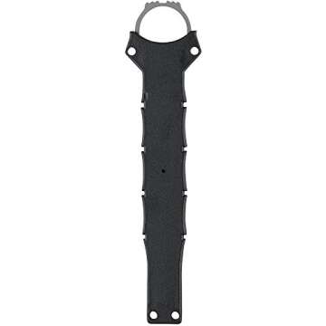 Benchmade - SOCP 179 Rescue Tool with Black Sheath, Hook, Oxygen Wrench, and Carbide Glass Breaker (179GRY)