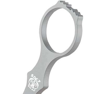 Benchmade - SOCP 179 Rescue Tool with Black Sheath, Hook, Oxygen Wrench, and Carbide Glass Breaker (179GRY)