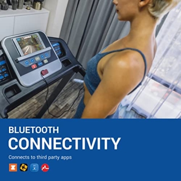 Compact XTERRA Folding Treadmill for Home Fitness