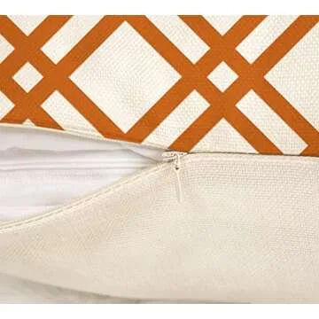 Cozy Fall Pillow Covers Set of 4 for Home Decor