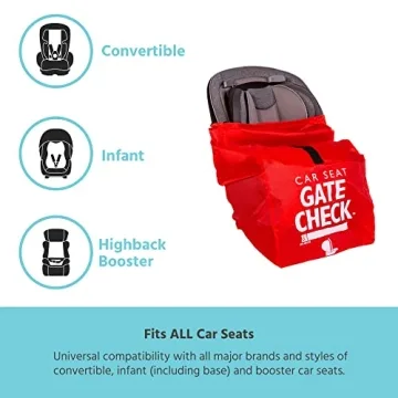 J.L. Childress Gate Check Bag for Car Seats - Travel Safe
