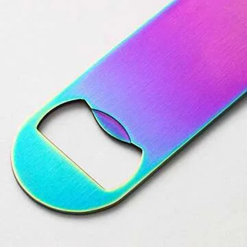 YFS 7" Heavy Duty Stainless Steel Bottle Opener for Beer