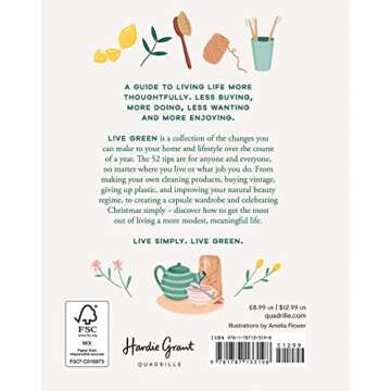 Live Green: 52 Steps for a More Sustainable Life - Your Guide to Eco-Friendly Living