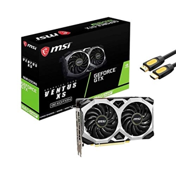 MSI Gaming GeForce GTX 1660 Super Ventus XS OC Graphics Card 6GB GDDR6 192-bit PCIe 3.0 x16 HDCP Sup...