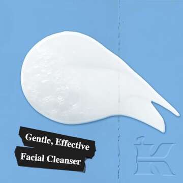 Kiehl's Ultra Facial Cleanser, Lightweight Foamy Facial Cleanser, Enriched Formula that Replenishes ...