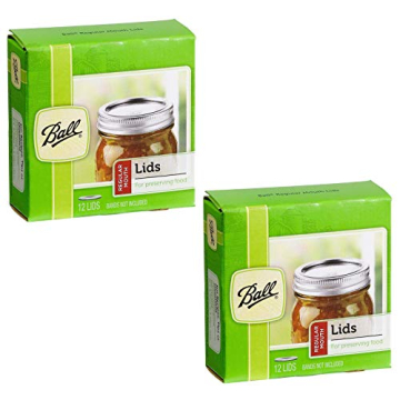 Ball Regular Mouth Mason Jar Lids for Safe Canning 24-Count
