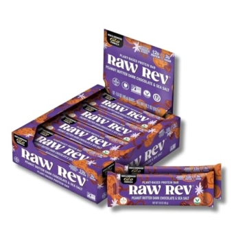 Peanut Butter Dark Chocolate Vegan Bars 12g Protein Pack