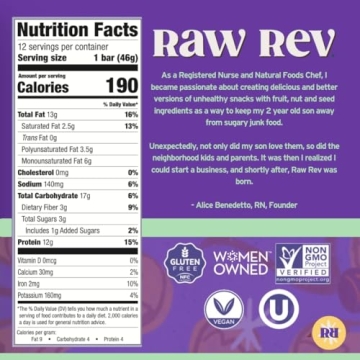 Peanut Butter Dark Chocolate Vegan Bars 12g Protein Pack