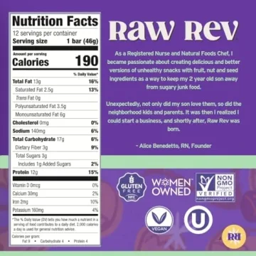 Peanut Butter Dark Chocolate Vegan Bars 12g Protein Pack