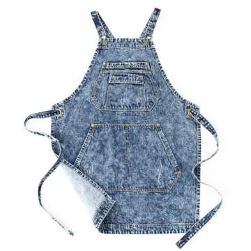Jeanerlor Cotton Denim Apron - Durable & Stylish Apron