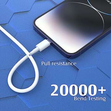 Apple MFi Certified 6-Pack Lightning Charger for iPhone