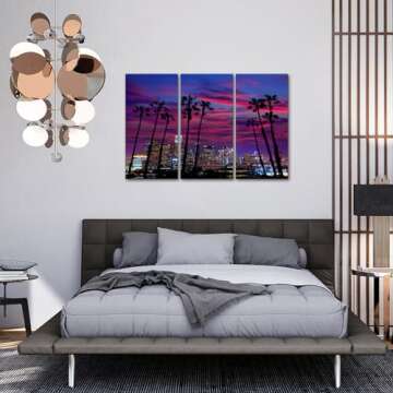 Stunning Los Angeles Canvas Art - Perfect for Any Room