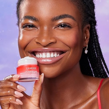 LANEIGE Lip Sleeping Mask Peppermint: Nourish, Hydrate, Vitamin C, Murumuru & Shea Butter, Antioxidants, Flaky, Dry Lips