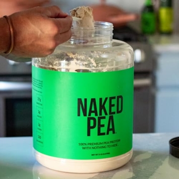Naked Pea Protein Powder - Pure Vegan Protein from North America