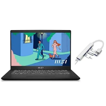 MSI Modern 14" FHD Laptop | Core i7, 16GB RAM & USB Hub