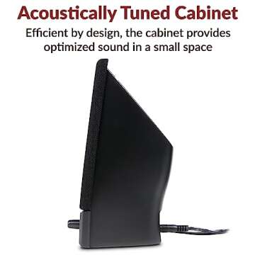 Cyber Acoustics CA-2014 Speakers for Clear Sound Anywhere