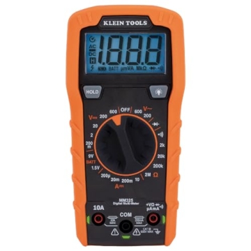 Klein Tools MM325 Digital Multimeter - 600V Testing