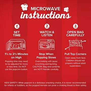 Orville Redenbacher's Movie Theater Butter Microwave Popcorn, 3.29 Ounce Classic Bag, 24-Count