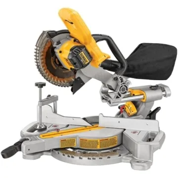 Lightweight DEWALT 20V MAX Cordless Miter Saw for Professionals