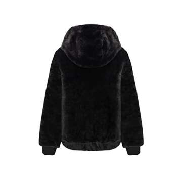 Bellivera Women Faux Fur Coat - Fluffy & Fashionable