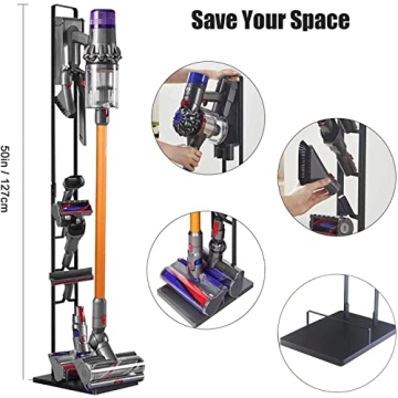 Foho Vacuum Stand for Dyson V Series – No Drill Needed