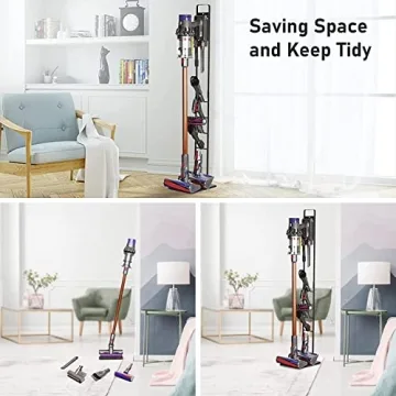 Foho Vacuum Stand for Dyson V Series – No Drill Needed