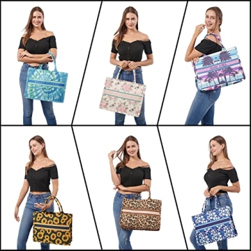 Beach Tote Bags Summer Travel Necessities for Vacation Trip Cruise Essentials Accessories Stuff Swim Pool Gear Beachbag Packable Birthday Gift for Women Pink Pineapple Palm