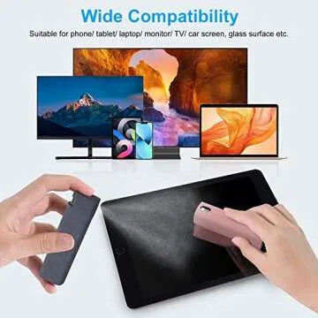 BoYata Screen Cleaner Kit 2PCS Portable & Eco-Friendly