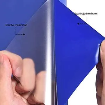 RENLITONG Royal Blue HTV Iron on Vinyl 12Inch by 10ft Roll HTV Heat Transfer Vinyl for T-Shirt HTV Vinyl Rolls for All Cutter Machine - Easy to Cut & Weed for Heat Vinyl Design