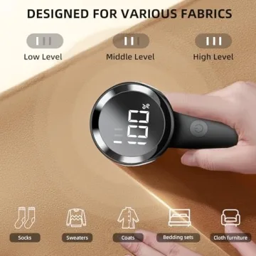 Buywoo Fabric Shaver Electric Lint Remover for Clothes