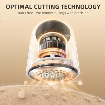 Buywoo Fabric Shaver Electric Lint Remover for Clothes