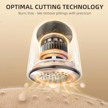 Buywoo Fabric Shaver Electric Lint Remover for Clothes