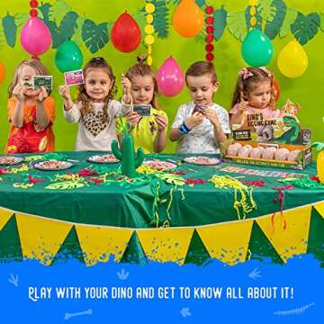 Dino Eggs Dig Kit for Kids 3-5 - Perfect for Parties