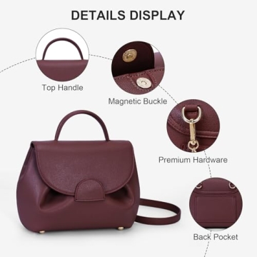 Luxurious Small Top Handle Bag for Fashionable Women