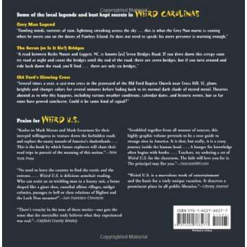 Weird Carolinas: Your Travel Guide to North and South Carolina's Local Legends and Best Kept Secrets...