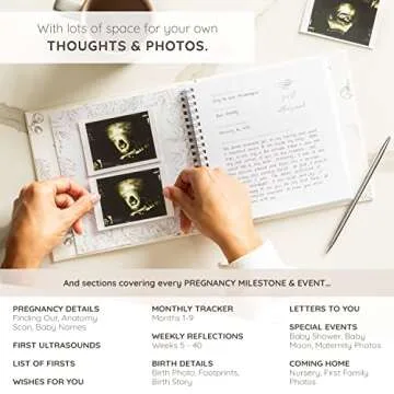 Keepsake Pregnancy Journal for Every Milestone