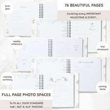 Keepsake Pregnancy Journal for Every Milestone