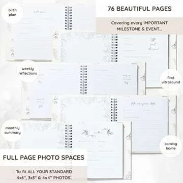 Keepsake Pregnancy Journal for Every Milestone