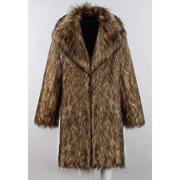 Luxury Faux Fur Coat for Men - Winter Fashion Essential