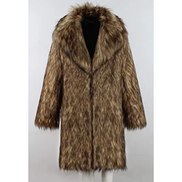Luxury Faux Fur Coat for Men - Winter Fashion Essential