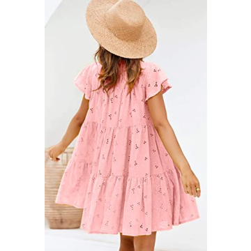 Amegoya Women's Floral Mini Dress for Summer Style