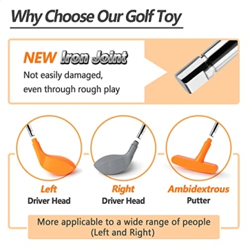 iPlay, iLearn Kids Golf Set for Indoor & Outdoor Fun