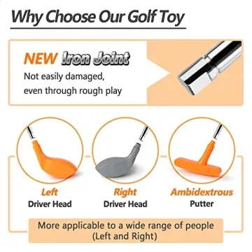 iPlay, iLearn Kids Golf Set for Indoor & Outdoor Fun