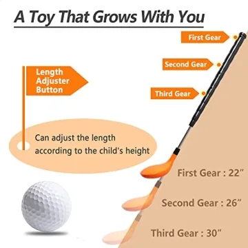 iPlay, iLearn Kids Golf Set for Indoor & Outdoor Fun