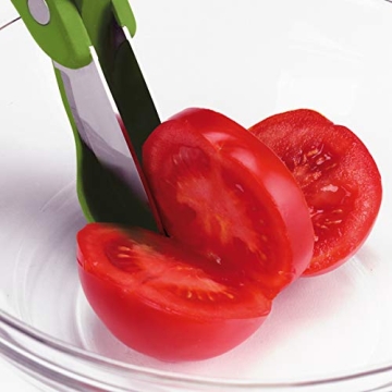 Trudeau Toss and Chop Salad Tongs, Stainless Steel