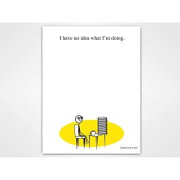 Funny Guajolote Prints Notepad Set for Office Use