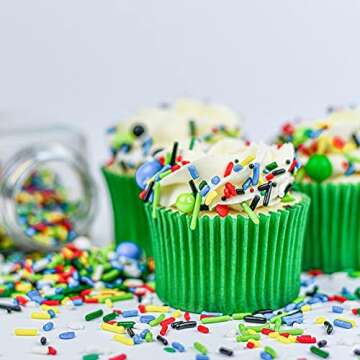 Superhero Sprinkles for Cake, Cookie, Cupcake Decorating, and Baking - Edible Super Hero Cake Decora...