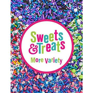 Superhero Sprinkles for Cake, Cookie, Cupcake Decorating, and Baking - Edible Super Hero Cake Decorations in Fun Colorful Sprinkles, Jimmies, Nonpareils, with Confetti Quin and Star Sprinkles