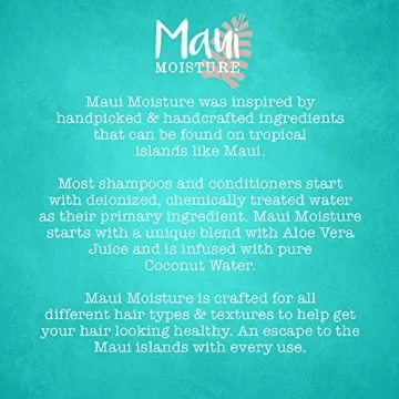 Maui Moisture Anti-Frizz Curl Shampoo for Soft Waves